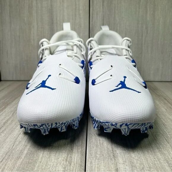 RARE Nike Jordan Alpha Menace Pro 3 UCLA Team Issued Football Cleat Men 14.5 main image 7